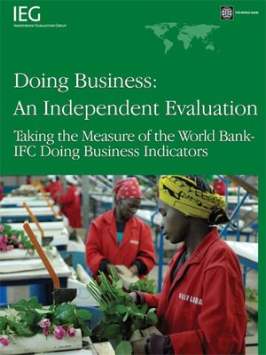 cover image of Doing Business — an Independent Evaluation